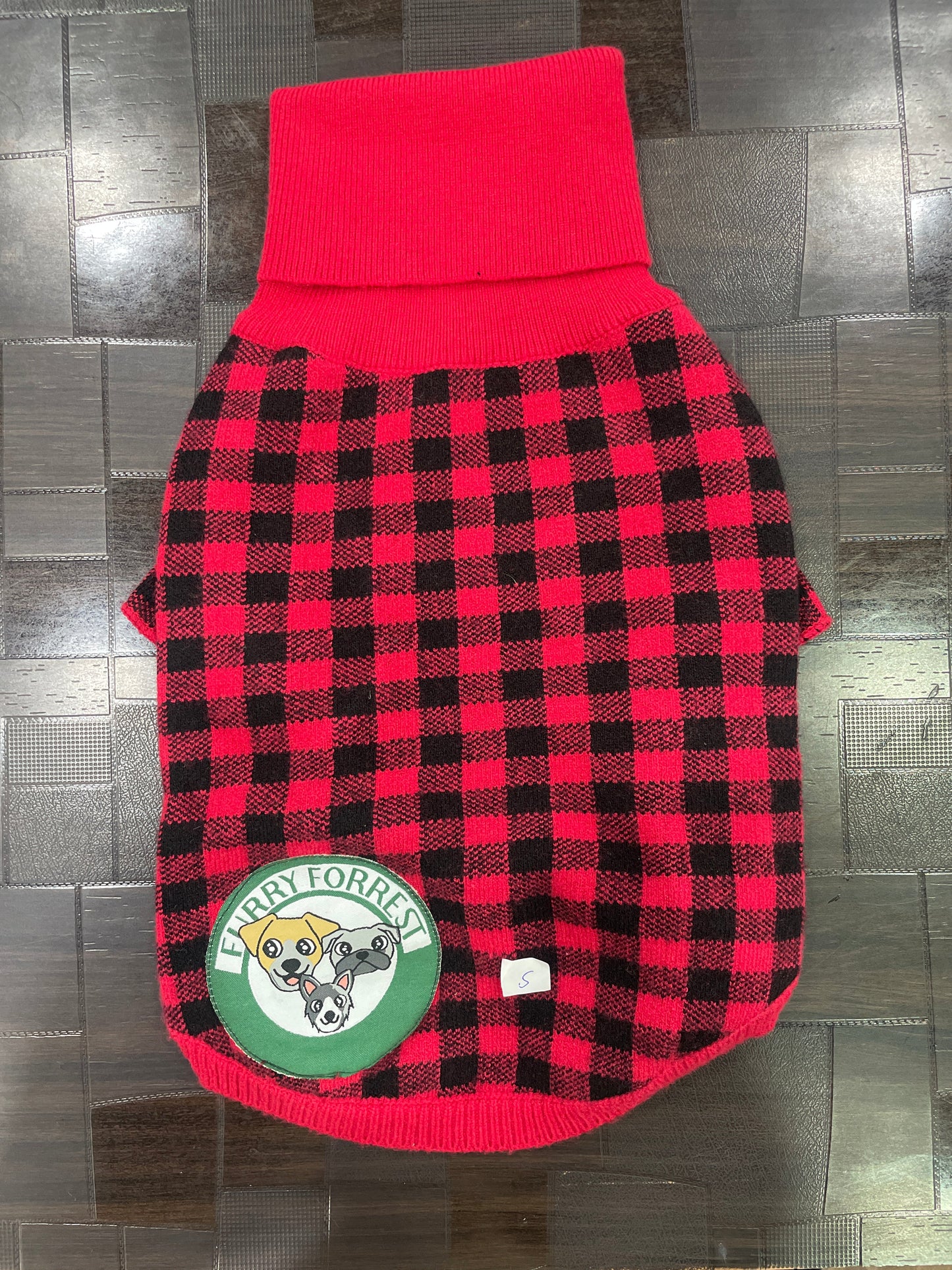 EcoCozy Turtleneck Pet Sweater Furry Forrest