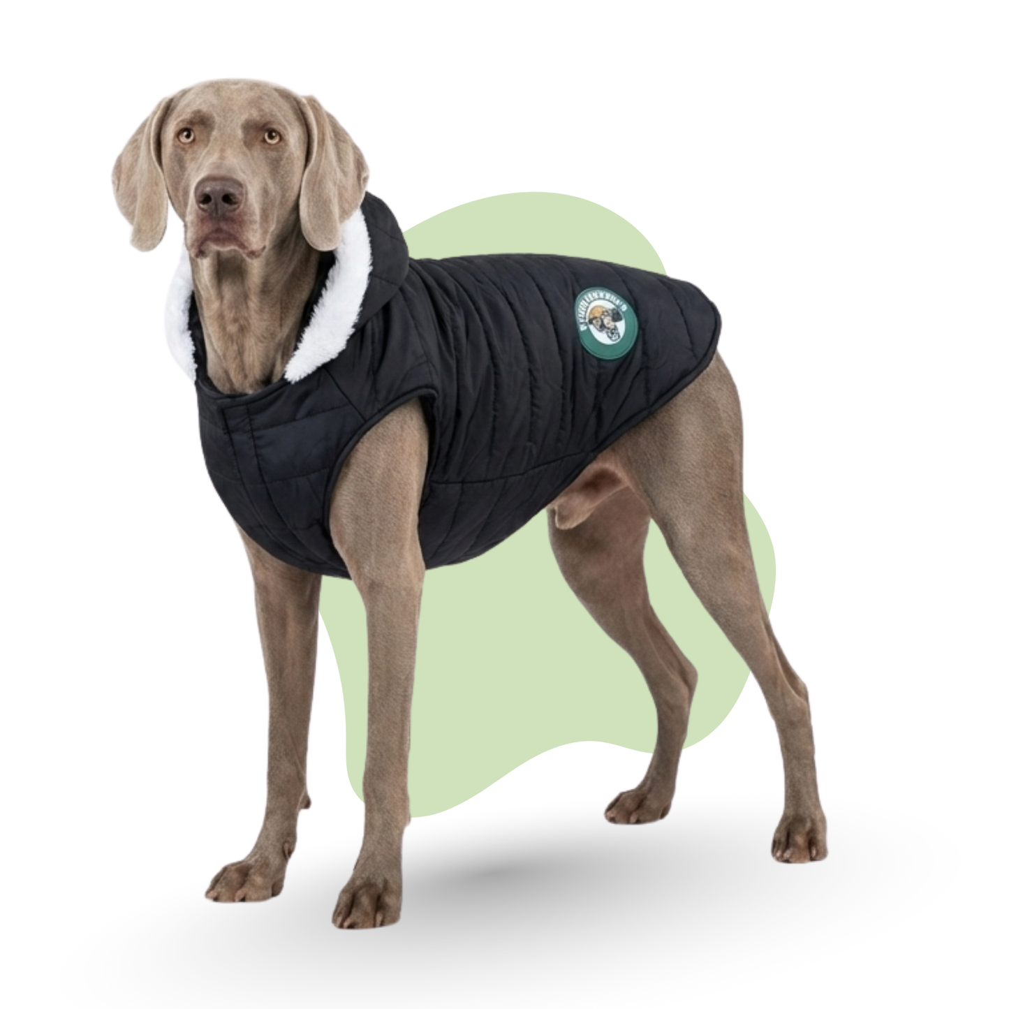 SnugglePaw Polyfill Dog Jacket Furry Forrest