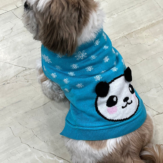Panda Sweater for Dogs Furry Forrest